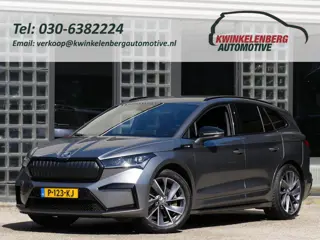 Skoda Enyaq iV 80 SPORTLINE/ TREKHAAK/ WARMTEPOMP/ MATRIX LED/ SOH 96%