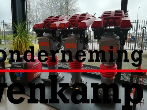 Samac triplaten, Samac stamper nieuw en gebruikt!