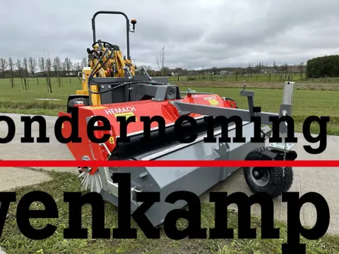 hemach Veegmachine voor Knikmops, Giant, Avant, Weidemann ect.