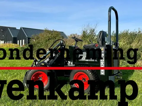 Knikmops 130 mini shovel | bouwjaar 2026 | NIEUW BELLEN VOOR NETTO PRIJS