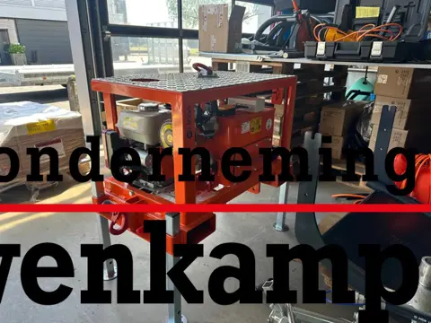 Hamevac Vacuümunit VHU-3000 met radiografischebediening