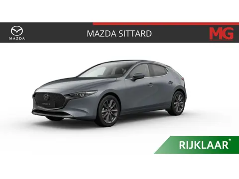 Mazda 3 2.0 e-SkyActiv-X M Hybrid 186 Exclusive-line | Navigatie | Sensoren V+A | 360 Camera | Bose