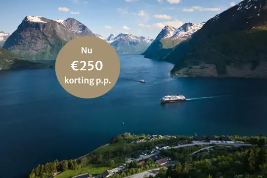 Hurtigruten bus- en treinreis