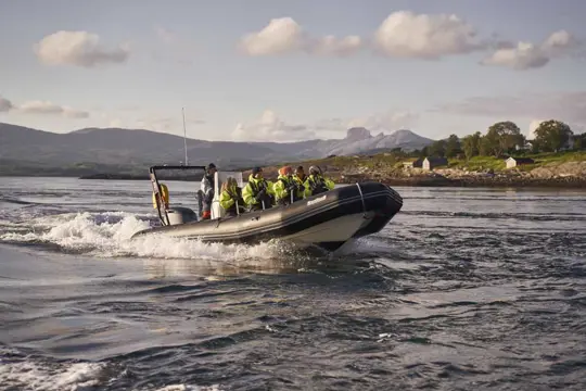4D RIB-safari naar Saltstraumen (01apr - 03nov)