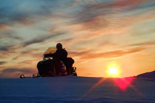 7C Sneeuwscootersafari in Kirkenes (15dec - 15apr)