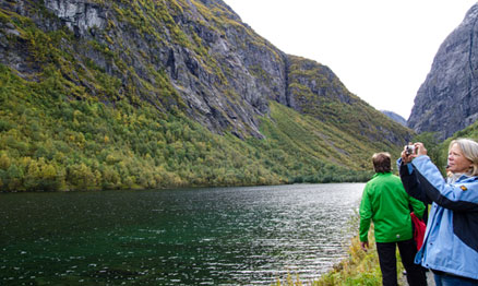 2G Bergwandeling in de Hjørundfjord (01apr - 31mei en 01sept - 01nov)