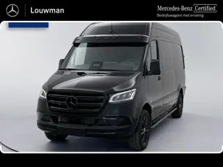 Mercedes-Benz Sprinter 319 1.9 CDI L2H2 30 Jahre Edition Leder Vanstep Full black Zonneklep met Led 