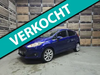 Ford Fiesta 1.0 EcoBoost Titanium Navi Clima pdc 17"lm 125 pk