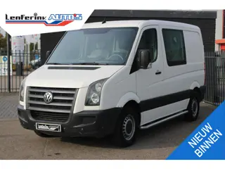 Volkswagen Crafter 2.5 TDI 136 pk Dubbel Cabine L1 Airco, Trekhaak Cruise Control, Sidebars, Youngti
