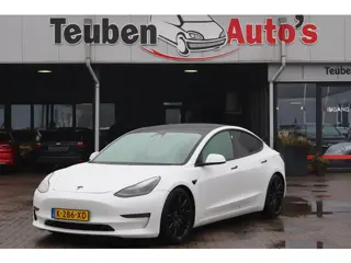 Tesla Model 3 Long Range AWD 75 kWh 92,9% SOH, Warmtepomp, Autopilot computer 3.0, Lichtmetalen wiel
