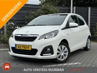 Peugeot 108 Active 1.0 e-VTi 68PK Airco, Achteruitrijcamera, Bluetooth, Radio, Elektrische Ramen Voo