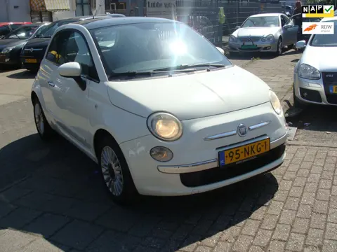 Fiat 500 1.2 Lounge autom airco pano nap apk