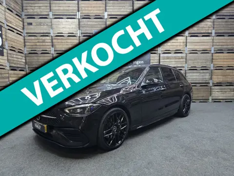 Mercedes-Benz C-klasse Estate 300 e AMG Line Laser Leder 360 Carplay Navi Clima LM