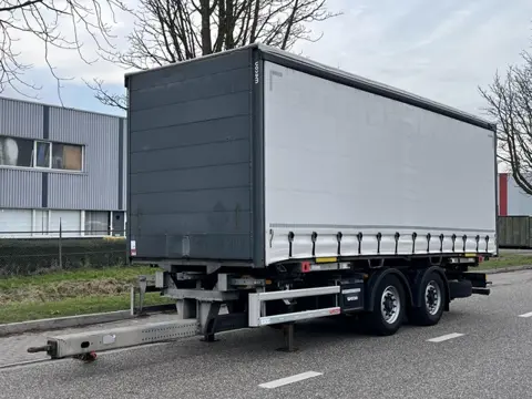 Wecon AWZ 218 / BDF system wissellaadbak / Schuifzeil / Schuifdak / BPW Disc / NL Trailer HT1258