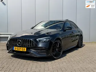Mercedes-Benz C-klasse 300-e AMG Line | Panoramadak | Luchtvering | Adaptieve Cruise Control | 360 C