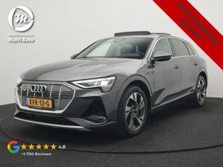 Audi e-tron 50 Quattro 2x S Line 313pk 71 kWh Dealer O.H INCL BTW | Luchtvering | Panodak | Head Up 