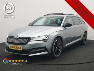 Škoda Superb Combi 1.4 TSI iV Sportline PHEV 218pk Dealer O.H | Panodak | Crystal LED | Camera | Alc