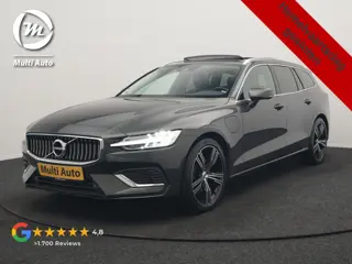 Volvo V60 T6 Recharge AWD Inscription PHEV 340pk Dealer O.H. | Panodak | Camera | Lederen Sportstoel