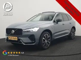 Volvo XC60 T6 AWD Plus Dark PHEV 350pk Dealer O.H. | Trekhaak Af Fabriek | Panodak | 360 Camera | Ad