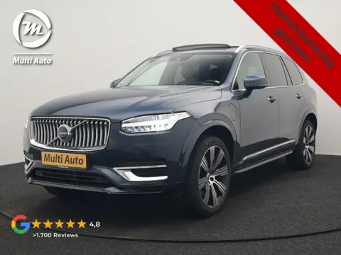 Volvo XC90 T8 Recharge AWD Inscription PHEV 395pk Dealer O.H | Panodak | Head Up | Adaptive Cruise |