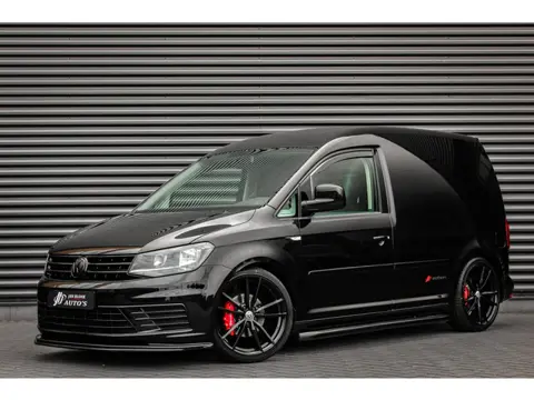 Volkswagen Caddy 2.0 TDI 185PK JB- EDITION MARGE BTW VRIJ/ FULL BLACK / SCHROEFSET / LEDEREN BEKLEDI