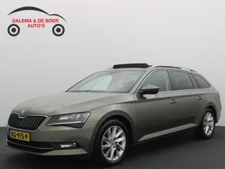 Skoda Superb Combi 1.8 TSI Style Business AUTOMAAT / TREKHAAK / PANORAMADAK / STOELVERW / CARPLAY / 