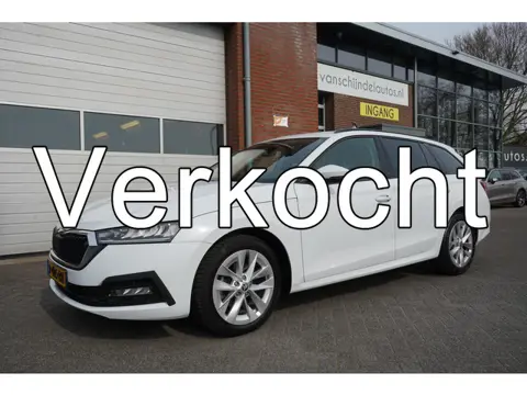 Škoda Octavia Combi 1.0 TSI BUSINESS EDITION ORIGINEEL NL DEALER ONDERHOUDEN ELECTR.TREKHAAK CAMERA 