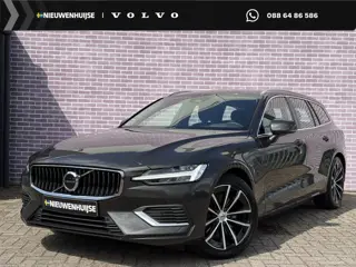 Volvo V60 2.0 T6 Plug-in hybrid AWD Essential Bright | Leder | Adaptieve cruise | BLIS | Stoelverwar