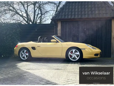 Porsche Boxster S 3.2 Tiptronic 2002 - LEDER / SPEED YELLOW