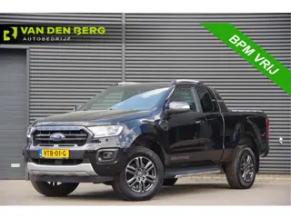Ford Ranger 2.0 EcoBlue Wildtrak Supercab 4X4 213PK AUT. 3.5T TREKHAAK, ADAPT. CRUISE, LED, NAVI, CA