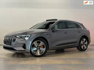 Audi E-tron 50 quattro Launch edition Black 71 kWh | B&O | HUD | TREKHAAK | 360 CAMERA | SPIEGELCAME