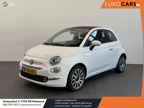 Fiat 500 C 1.2 Star Navigatie Climate Control Parkeersensoren Virtual Cockpit Cruise control Leder  