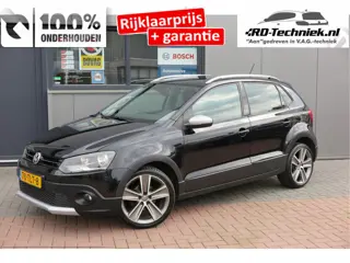 Volkswagen CROSS POLO 1.2 TSI 77kw 105pk DSG , Nieuwe APK , Leder/alcantara bekleding , Stoelverwarm