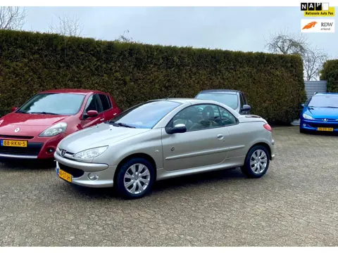 Peugeot 206 CC NIEUWSTAAT ROLAND GARROS LEER AIRCO APK NIEUW