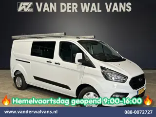 Ford Transit Custom 2.0 TDCI 130pk L2H1 Dubbele Cabine Inrichting Euro6 Airco | 5-Zits | Imperiaal |