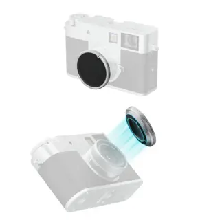 SmallRig 5391 Magnetic VND Filter ND2 - ND32 For Fujifilm X Half (Silver)