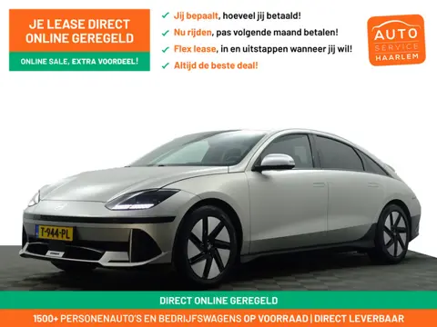Hyundai IONIQ 6 Connect 77.4 kWh SOH 99 Procent, Gravity Gold Matte, Stuur/Stoelverwarming, Carplay,