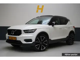 Volvo XC40 1.5 T4 Recharge R-Design | SoH 95% | Leder | Panoramadak | Trekhaak | Camera | Lm velgen