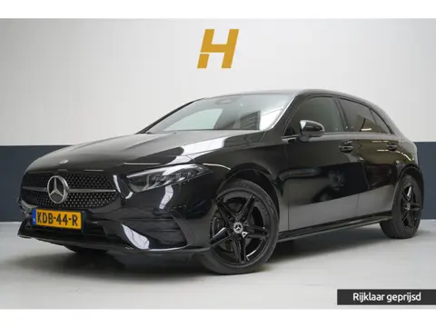 Mercedes-Benz A-klasse 250 e AMG Line | SoH 96% | Sfeerverlichting | Navigatie | Black pakket | Spor