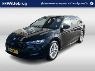 Škoda Octavia Combi 1.5 e-TSI Sport Business / FABRIEKSGARANTIE TM 11-2027/ AUTOMAAT/ TREKHAAK/ 150 