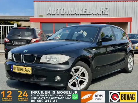 BMW 1-serie 118d High Executive LEDER AIRCO STOELVERW. 122PK