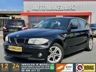 BMW 1-serie 118d High Executive LEDER AIRCO STOELVERW. 122PK