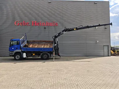 MAN TGS 18.360 4x2 2 Seitenkipper Hiab 122 DS-3 Hiduo