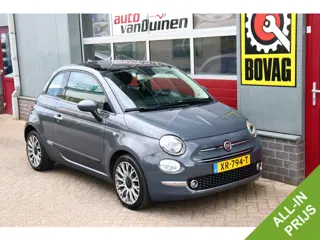 Fiat 500 0.9 TwinAir Turbo Collezione O.a: Navi, PDC, DAB, Cruise, Pano, Airco, Rijklaar, Etc. All-i