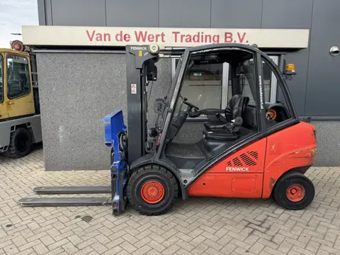 Linde H30T-01 Triplo 460 Freelift / Sideshift / Vorkversteller / Vorkverlenging LPG 2011