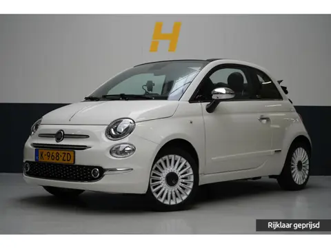 Fiat 500 C 1.0 Hybrid Star | Navigatie | Apple Carplay | Climate control | Parkeersensoren | Half le