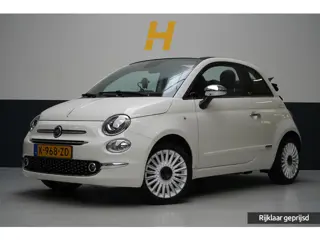Fiat 500 C 1.0 Hybrid Star | Navigatie | Apple Carplay | Climate control | Parkeersensoren | Half le