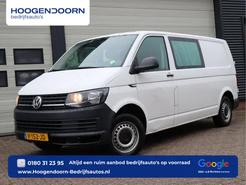 Volkswagen Transporter 2.0 TDI 102pk Euro 6 DC 6 Pers. - Lang L2 - Cruise