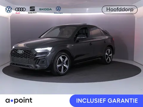 Audi Q5 Sportback 55 TFSI e S edition Competition 367pk | Panoramadak | Verlengde garantie | Navigat