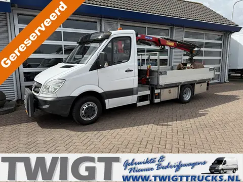 Mercedes-Benz Sprinter 516CDI Open laadbak met kraan (C1)